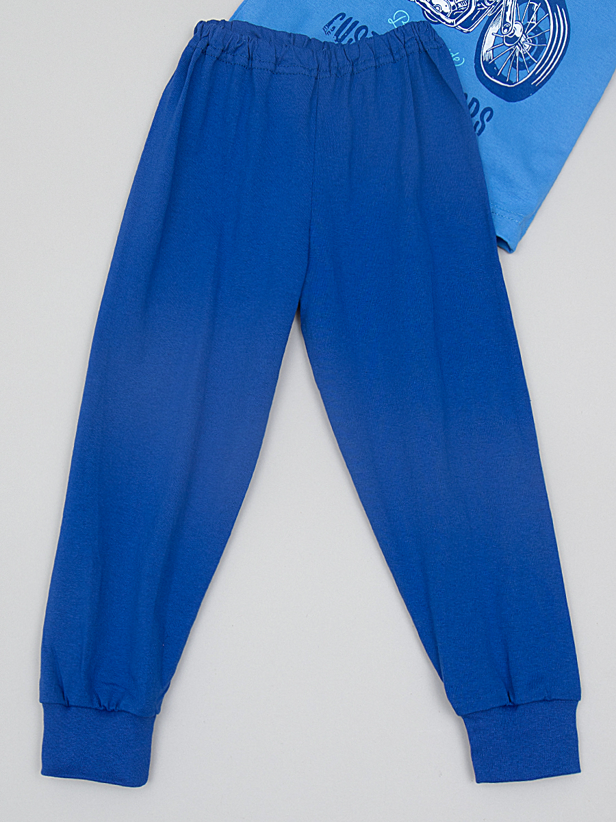 Пижама детская, цвет: синий