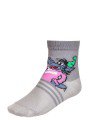 Детские носки из коллекции "Ну, погоди!", цвет: светло-серый