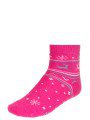 Носки детские плюшевые, цвет: пыльно-розовый