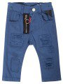 Брюки джинсовые для мальчика, цвет: синий