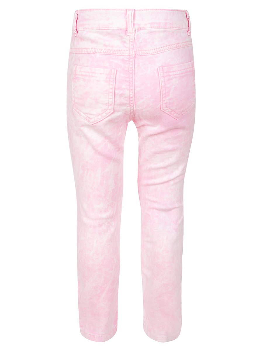 Брюки джинсовые для девочки, цвет: светло-розовый