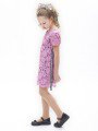 Платье А-силуэта для девочки, цвет: лиловый