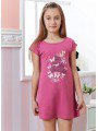 Ночная сорочка для девочки, цвет: пыльно-розовый