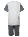Комплект для мальчика: футболка и шорты, цвет: серый
