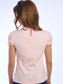 Блузка прилегающего силуэта, цвет: светло-розовый
