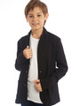 Пиджак для мальчика, цвет: черный