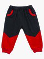 Комплект для мальчика: лонгслив, толстовка и штанишки, цвет: красный