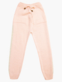 Комплект вязаный для девочки: джемпер и рейтузы, цвет: светло-розовый