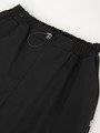 Брюки карго с завышенной талией для девочки / брюки для девочек, цвет: черный