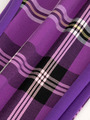 Брюки зауженные с завышенной талией для девочки / брюки для девочек, цвет: глубокий фиолетовый