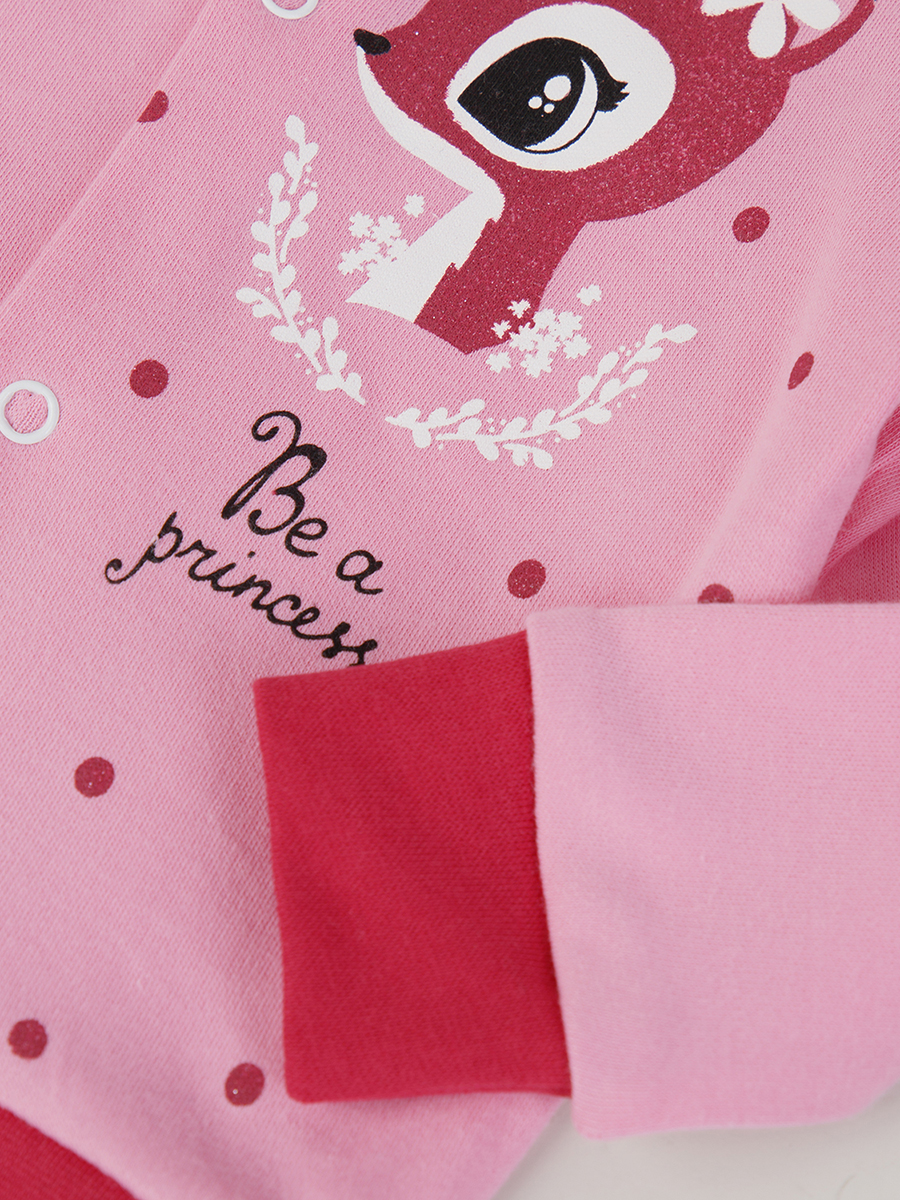 Комплект для девочки: штанишки и кофточка, цвет: светло-розовый