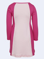 Платье приталенное с расклешенной юбкой, цвет: светло-розовый