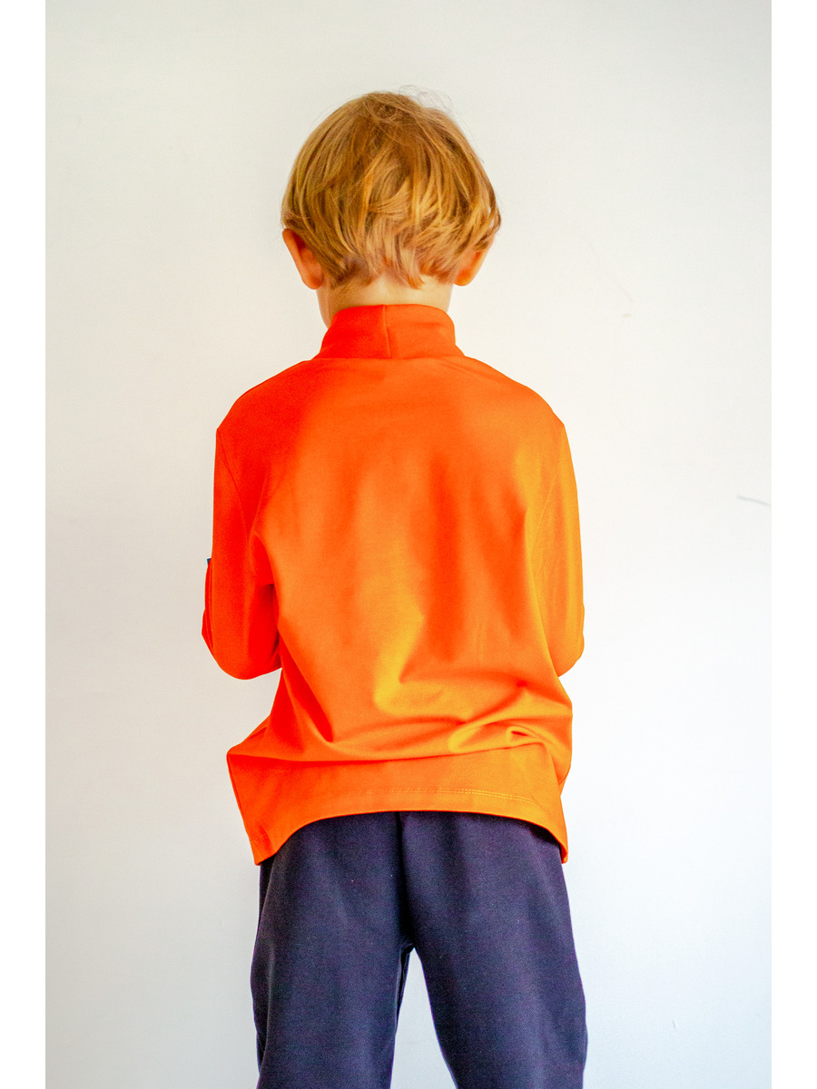Водолазка для мальчика, цвет: оранжевый