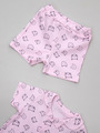 Комплект детский: кофточка и шорты, цвет: светло-розовый