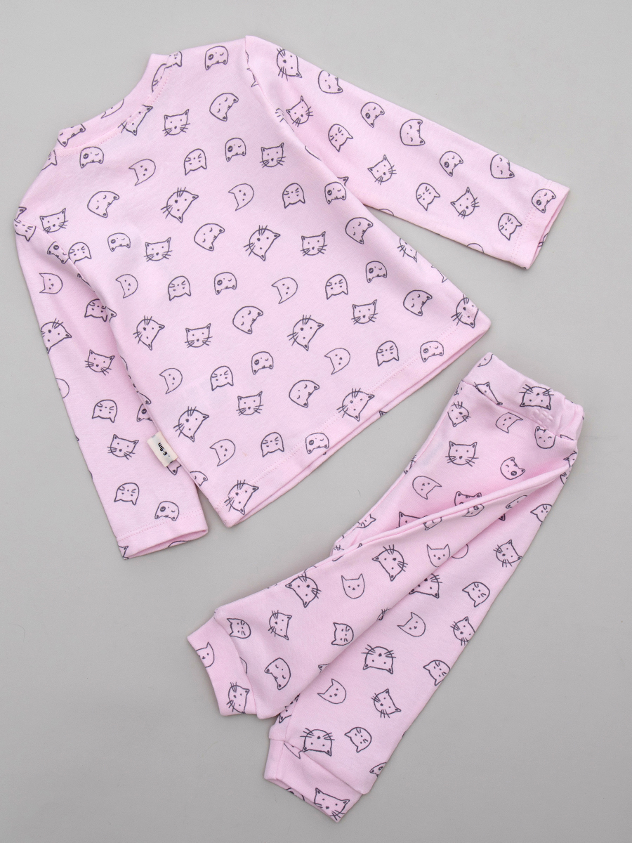 Комплект детский: кофточка и штанишки, цвет: светло-розовый