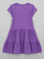 Платье приталенное с расклешенной юбкой, цвет: фиолетовый