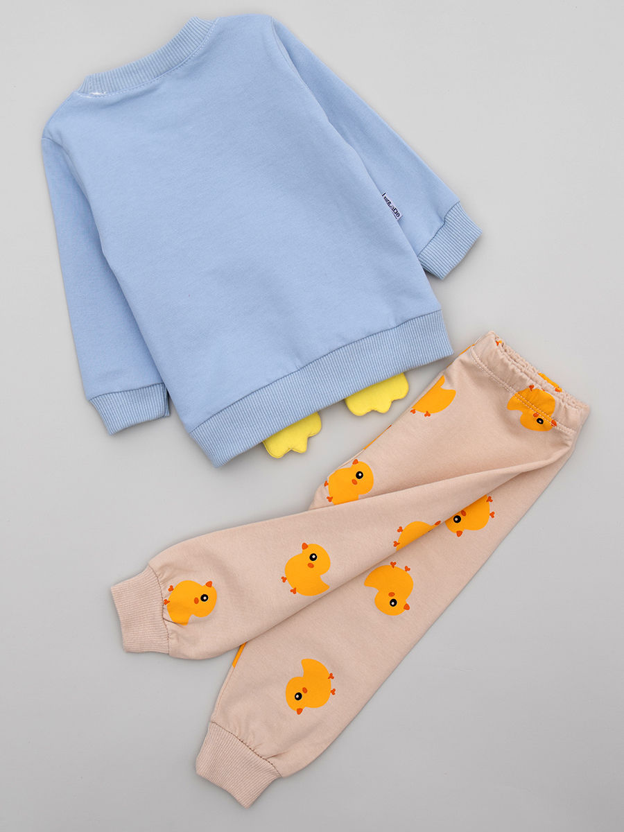 Комплект детский: кофточка и штанишки, цвет: голубой