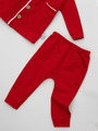 Комплект  детский: кофточка и штанишки, цвет: красный