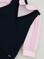 Блузка прямого силуэта, цвет: светло-розовый