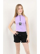 Комплект спортивный для девочки: футболка и шорты