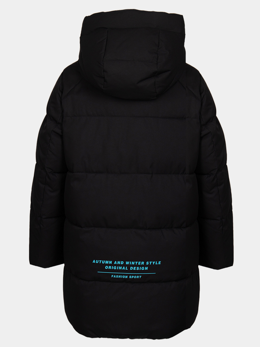 Куртка для мальчика зимняя, цвет: черный