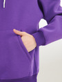 Толстовка, цвет: глубокий фиолетовый