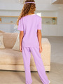 Пижама детская, цвет: фиолетовый