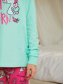 Пижама для девочки, цвет: мятный