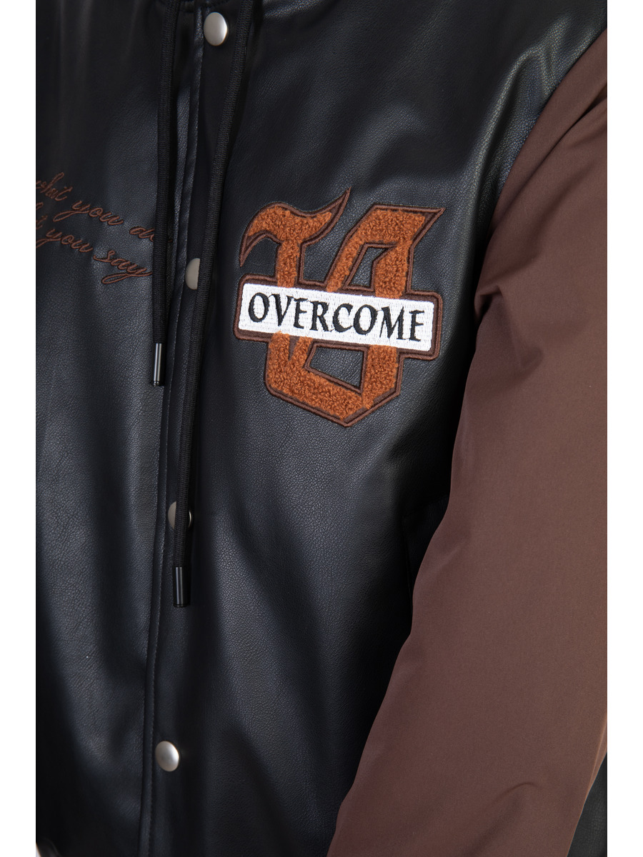 Куртка для мальчика, цвет: коричневый