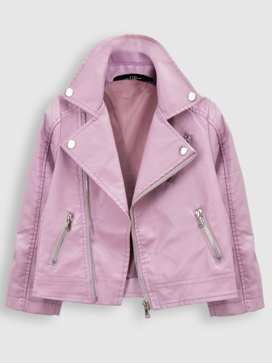 Куртка-косуха для девочки, цвет: розовый