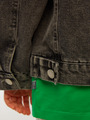 Куртка джинсовая для девочки, цвет: серый