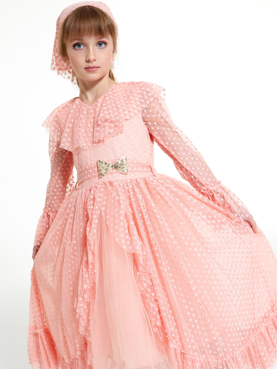Платье, цвет: персиковый
