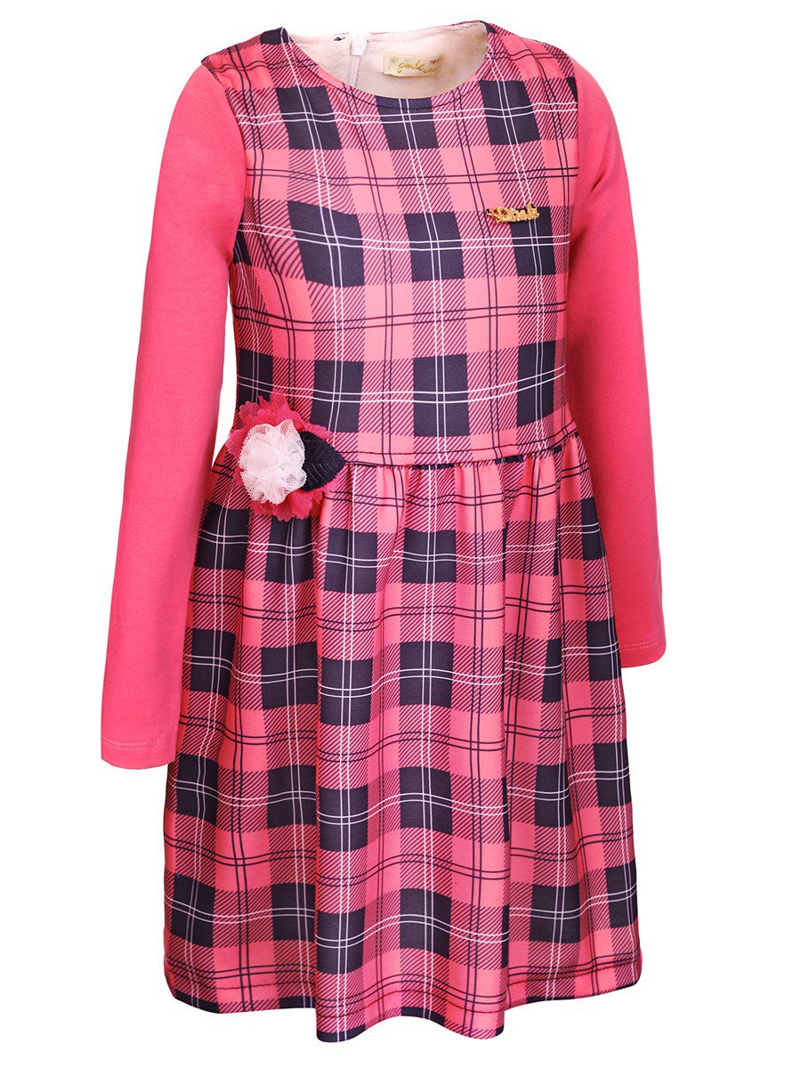 Платье для девочки, цвет: пыльно-розовый